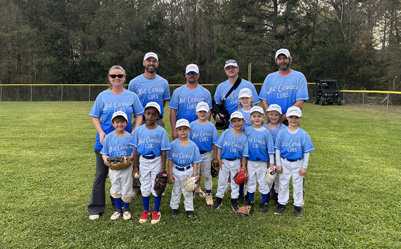 Coaches Pitch Mid Carolina Cubs Spring 2026